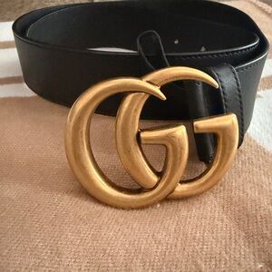 Gucci GG Marmont Leather Belt – Size 70 (28”)